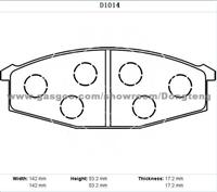 Brake Pad D1014(Safari/Atlas/P40)