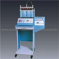 Fuel Injector Tester And Cleaner Ultrasonic Cleaning SIEMENS Pump 6 Jars LED Display