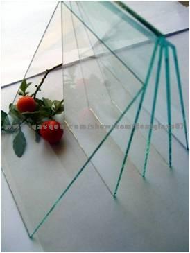 2.1mm Clear And Green Float Glass