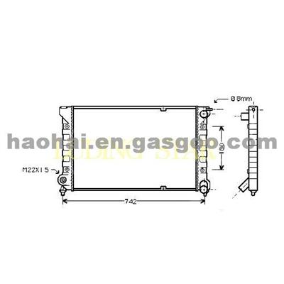 AUTO RADIATOR 191121253C