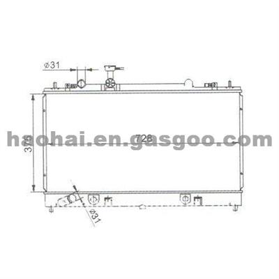 AUTO RADIATOR L327-15200/15200A