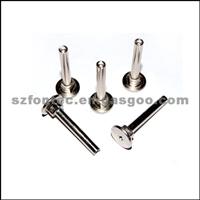 Cross Recessed Flat Head Step Semi-Tubular Rivets