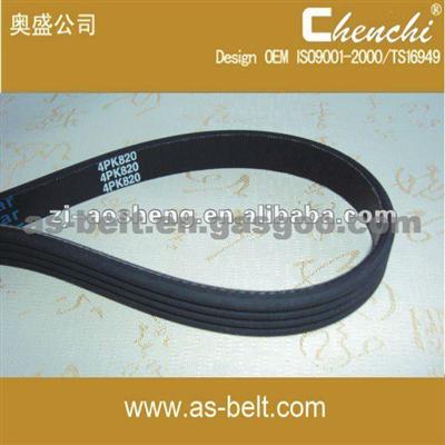 Auto Transmission Belt Vehicle Spare Parts EPDM CR Multiply Belt Run At Least 60,000 Km For Fiat Ferrari Citroen Peugeot Renault