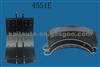 4551E Heavy Duty Truck Trailer Brake Shoe 152.00.007