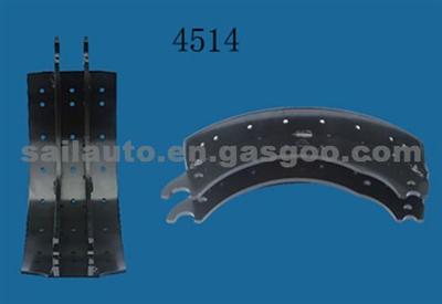 Brake Shoe For Heavy Duty Truck 4514