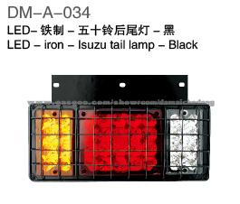 LED-Isuzu Iron Tail Lamp (Black)