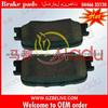 Brake Pad Material 04466-33130 For TOYOTA CAMRY ACV3# MCV30