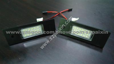 BMW E87 LED License Plate Lamp