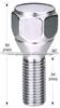 Wheel Lug Bolts Length:50mm