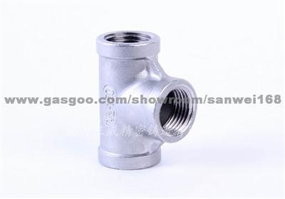 Stainless Steel Tee ,Precision Casting Tee