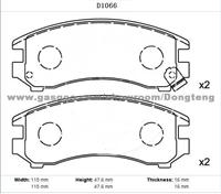 Brake Pad D1005(Sunny/HB/HN/B12/B13/Silvia)