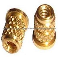 Brass Insert Bolt With Knurling And Male