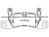 Brake Pad for PORSCHE 958.352.939.50