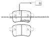 Brake Pad for ALFA ROMEO 77365357