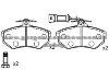 Brake Pad for AUDI 443 698 151 F