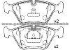 Brake Pad for AUDI 447 698 151 C