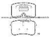 Brake Pad for AUDI 441 698 151 D