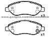 Brake Pad for OPEL 16 05 355