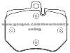 Brake Pad for AUDI 4F0 698 151 E