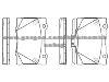 Brake Pad for HONDA 45022-SJA-E00