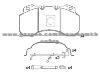 Brake Pad for RENAULT 151280-119