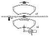 AUDI Brake Pad 8E0 615 115 B