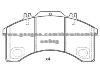 190 6170 Brake Pad for IVECO