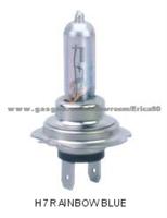 Auto Halogen Lamp H7 Rainbow Blue