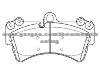 VOLKSWAGEN Brake Pad 7L0 698 151 E