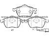 AUDI Brake Pad 8N0 698 151 A