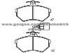 VOLKSWAGEN Brake Pad 357 615 116 A