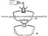 VOLKSWAGEN Brake Pad 7D0 698 451 G