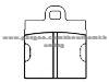 VOLKSWAGEN Brake Pad 111 698 151 A