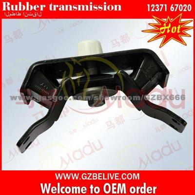 Rubber Engine Mounts 12371-67020 For Toyota PRADO KZJ95 RZJ95 VZJ95 LJ95