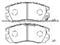 SUBARU Brake Pad 26296-AA040