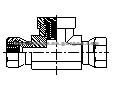 Swivel Thread Fitting with Iso 9001