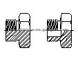 Bolt  Fitting With O Ring 6408