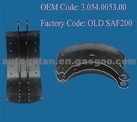 TRUCK BRAKE SHOE:3.054.0053.00