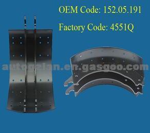 TRUCK BRAKE SHOE:15205191