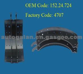 TRUCK BRAKE SHOE:152.24.724