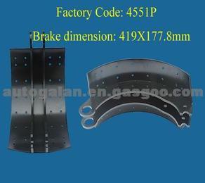 TRUCK BRAKE SHOE:4551p