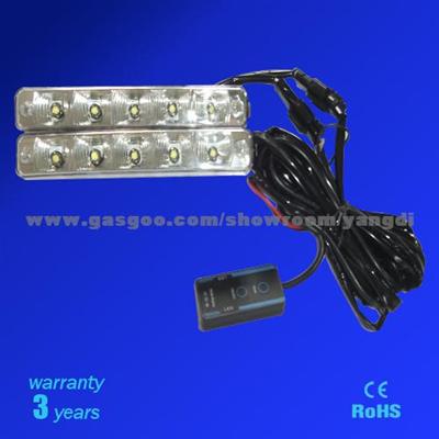 Led Daytime Running Light With Strobe Light