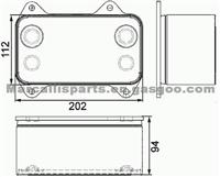Oil Cooler For DAF XF 95