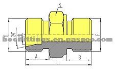 Metric Thread Bite Tupe Tube Fittings P1ch-12-10