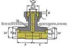 Metric Thread Bite Tupe Tube Fittings  PBD-18