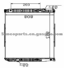 MERCEDES BENZ Radiator 9425001703