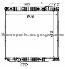 MERCEDES BENZ Radiator 9425000903 9425001503