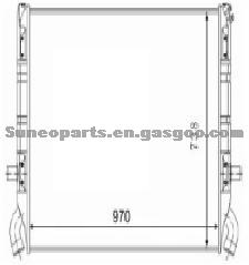 SCANIA Radiator 334841 526302 1100631 310081