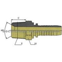 Hose Fitting P15611-02-04 Nptf Male60º Cone Seat