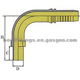 Hose Fitting P51091-06-04 Iso9001